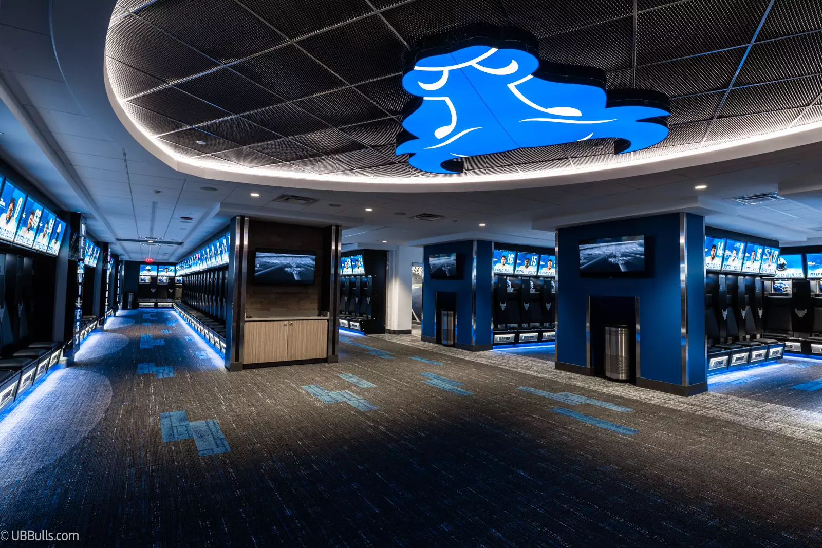 New Football Locker Room
