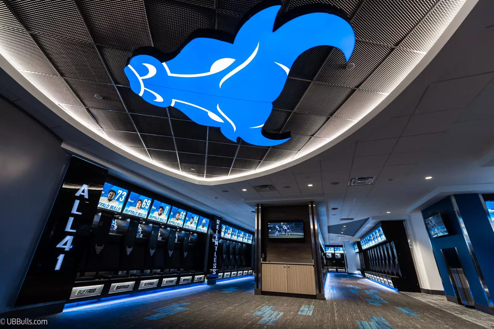 New Football Locker Room