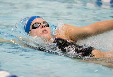 Bulls Barrel Over Niagara in Swim Action Image
