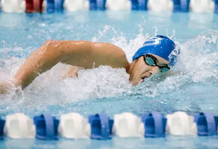 Men's Swimmers Win Zippy Invitational Image