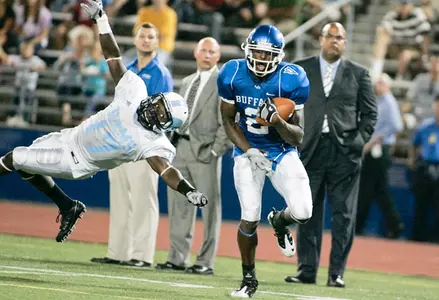 Bulls Rip Rams, 31-0, in Opener as Defense Posts Shutout Image