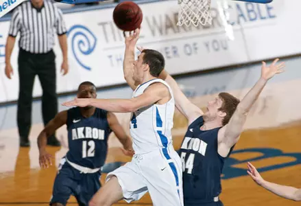 Bulls Rally to Beat Akron, 73-70 Image