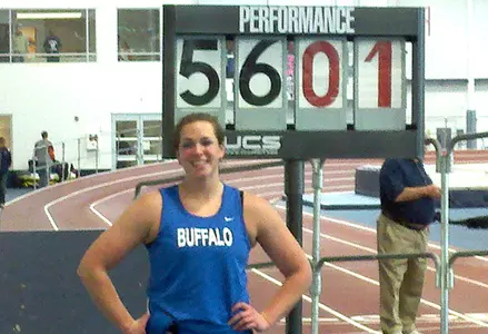 O'Brien Breaks UB and MAC Shot Put Marks at Penn State National Meet Image