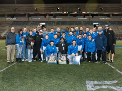 Bulls, Hawks Play to 1-1 Tie on Senior Night Image