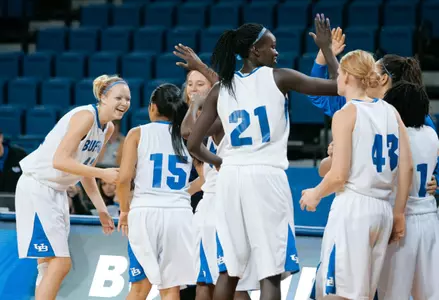 Road-Weary Bulls Return Home for Kid's Day Matchup vs. Wright State Image