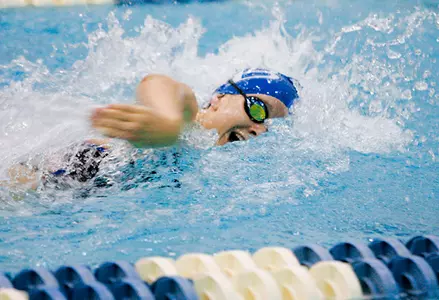 Simmons Sets UB Freestyle Record at MAC Women's Swim Championships Image