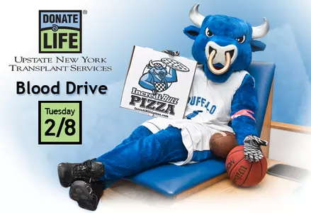 UB Athletics and UNYTS Team Up For Blood Drive Image