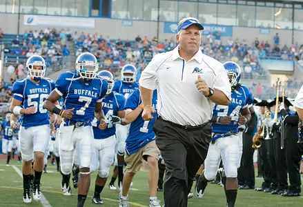 Simon Joins Football Staff as Running Backs Coach Image