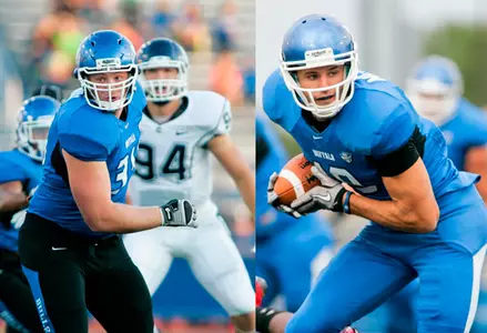 Neutz and Way Named to Academic All-MAC Football Team Image