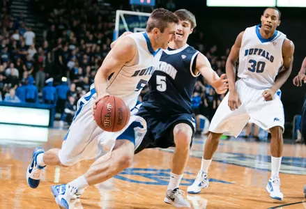 Bulls Use Team Effort to Knock Off First-Place Akron Image