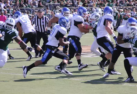 Ohio Holds Off Buffalo, 38-31 Image