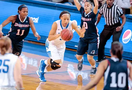 Freshmen Shine In Loss To Duquesne Image