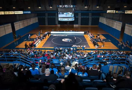 UB Wrestling Prepares for #5 Iowa and Takedown Cancer Fundraiser Image