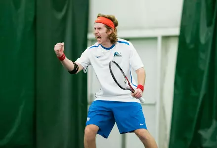 Men's Tennis Drops Weekend Opener at Penn, 4-3 Image