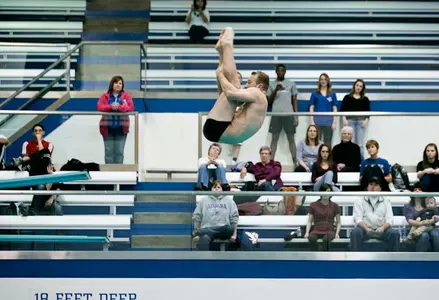 Men's Swimmers Fall at Penn State Image