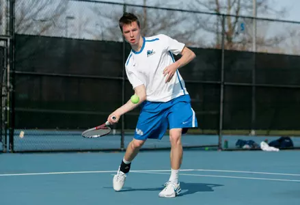 Men's Tennis Wins MAC League Opener, 6-1, Over Toledo Image