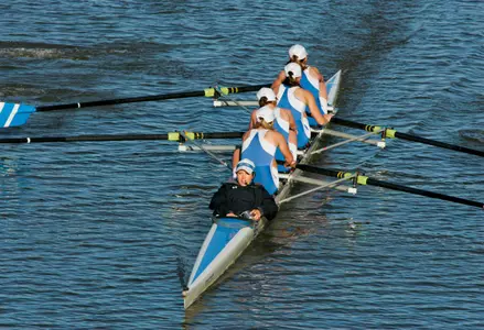 Varsity Four Wins Gold; Team Finishes Third at CAA Championships Image