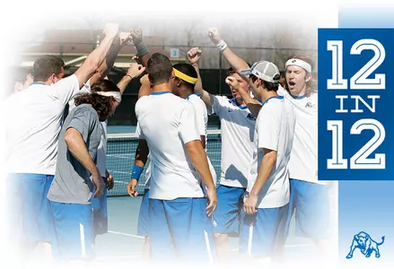 #4 Men's Tennis Wins MAC Regular Season Title Image