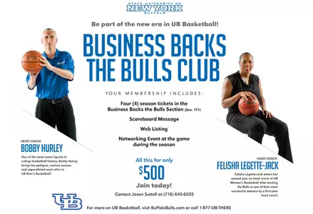 UB Athletics Launches Business Backs The Bulls Program Image