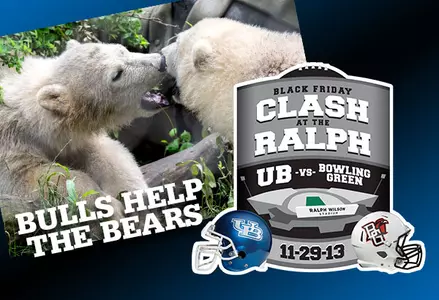 UB Athletics Partners with Buffalo Zoo to Benefit 'Our Bears Belong in Buffalo' Campaign Image