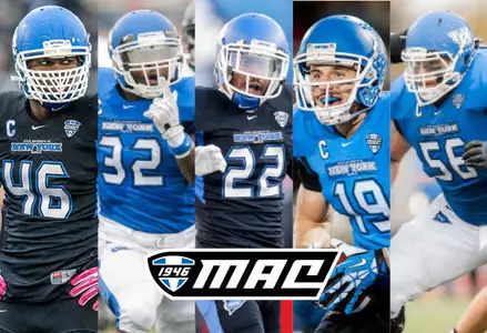 Mack Named Defensive Player of the Year; Record Seven Bulls Earn All-MAC Honors Image