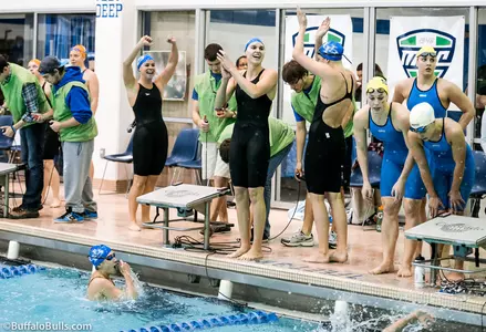 Day One of MAC Women's Swim Championships is Complete Image