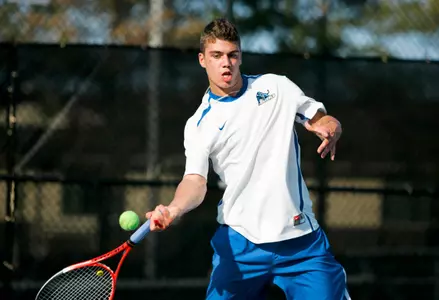 Bulls Drop 6-1 Men's Tennis Decision To Penn Image