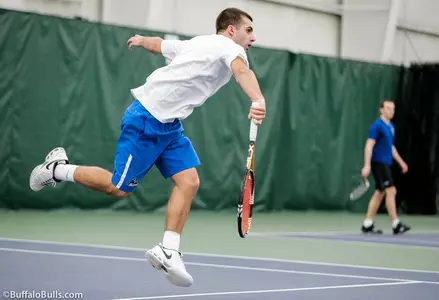 Men's Tennis Falls at Princeton Image