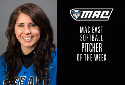 Tori Speckman Named MAC East Co-Pitcher Of The Week Image