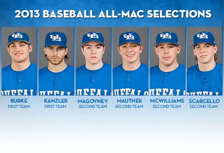 Six Bulls Make All-MAC Team to Set Program Record Image