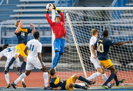 UB Defense Flexes Muscle in Shutout Draw Image