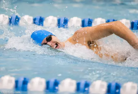 UB Swimming & Diving Beats Michigan State, Falls to Eastern Michigan in Tri-Meet Image