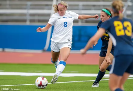 Roberts Penalty Kick Goal Lifts Women's Soccer Over Ball State In Overtime, 2-1 Image