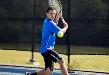 UB Men's Tennis Dominates Singles Brackets, Four Headed to Finals Image