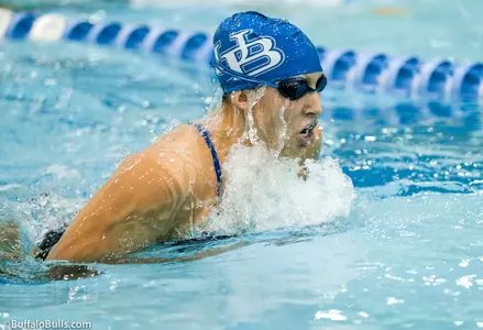 UB Swimming & Diving Closes MAC Action with Sweep of Ball State Image