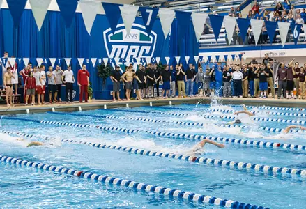 Bulls Climb to Second Place in Day Two of the MAC Championships Image