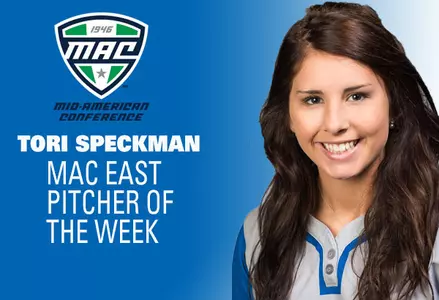 Tori Speckman Named MAC East Co-Pitcher of the Week Image