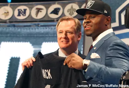 Khalil Mack Selected Fifth by the Oakland Raiders in the 2014 NFL Draft Image