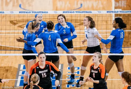 Bulls Blank Bowling Green in Volleyball Conference Opener Image