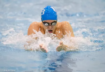 Swimming and Diving Soars Past Purple Eagles Image