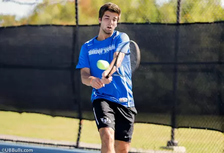 UB Men's Tennis Team Edged 4-3 at Yale Image