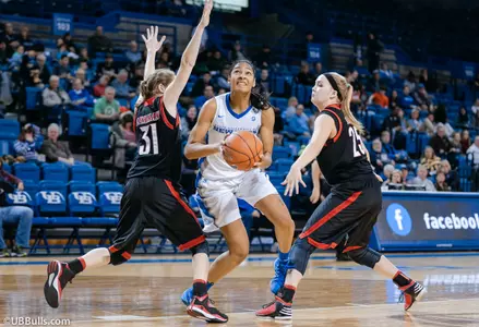 Strong Second Half Propels UB to 47-43 Win Over NIU Image