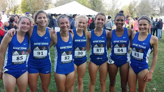 Women's Cross Country Places Second at Pre-Nationals Image