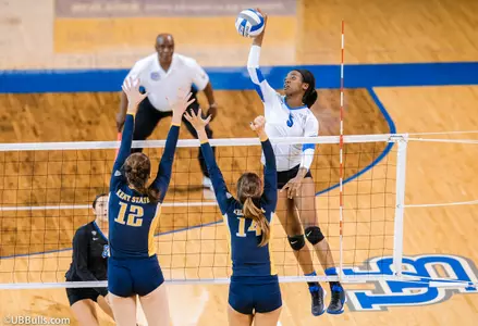 Bulls Continue Hot Road Stretch With Four-Set Win At Akron Image