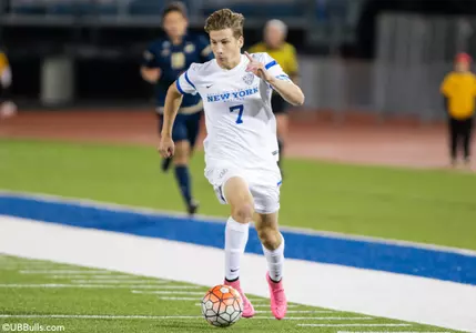 Late Penalty Kick Goal Gives #8 Akron 2-1 Victory Over Men's Soccer Image