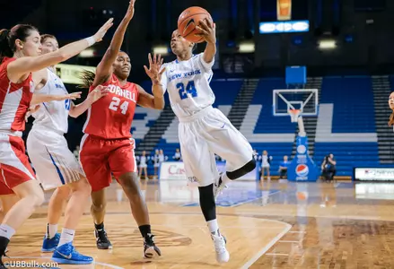 Women's Hoops Stays Unbeaten; Downs Central Florida 66-60 Image
