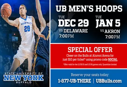 SPECIAL OFFER: Men's Basketball Tickets For $10 Image