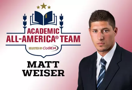 Weiser Named Academic All-American Image