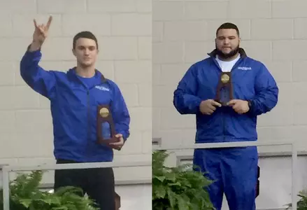 Jones, Morgan Slash Records To Earn All-America Accolades, Bulls Finish 15th Nationally Image