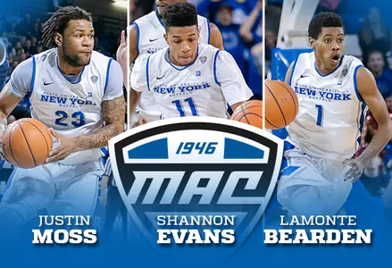 Moss, Evans, Bearden Pick Up Postseason All-MAC Honors Image